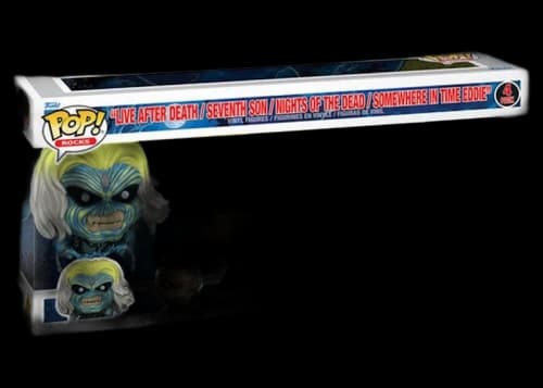 Funko Pop! Rocks Iron Maiden GITD AE Exclusive 4-Pack