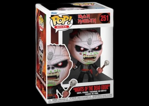 Funko Pop! Rocks Iron Maiden (Nights Of The Dead Eddie) Figure #251