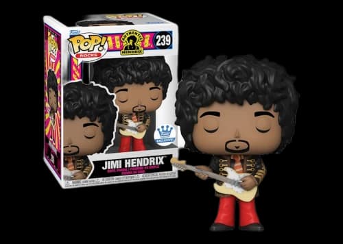 Funko Pop! Rocks Jimi Hendrix Funko Shop Exclusive Figure #239