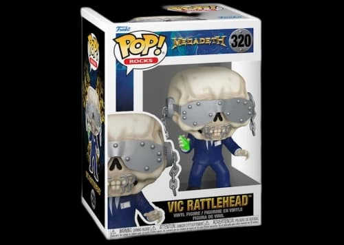 Funko Pop! Rocks Megadeth Vic Rattlehead Figure #320