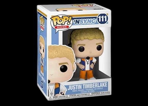Funko Pop! Rocks NSYNC Justin Timberlake Figure #111