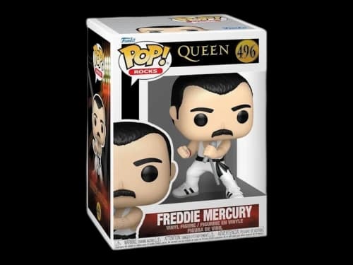 Funko Pop! Rocks: Queen - Freddie Mercury Figure #496