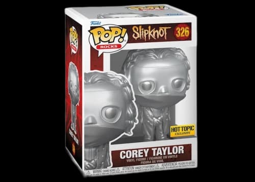 Funko Pop! Rocks Slipknot Corey Taylor Hot Topic Exclusive Figure #326