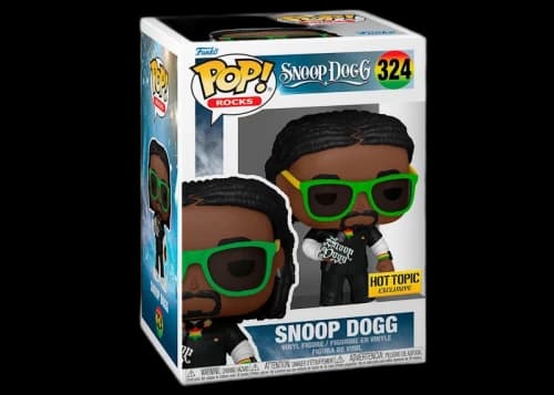 Funko Pop! Rocks Snoop Dogg Hot Topic Exclusive Figure #324