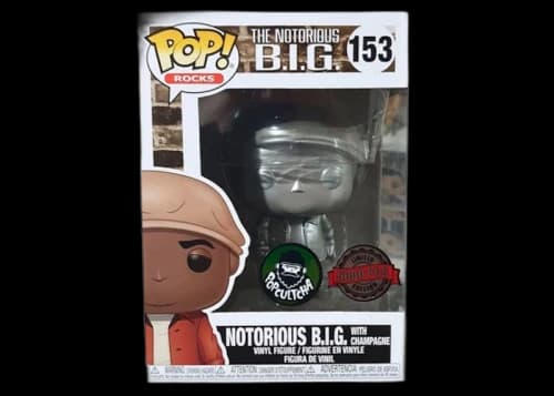 Funko Pop! Rocks The Notorious B.I.G. With Champagne /5000 Popcultcha Exclusive Figure #153