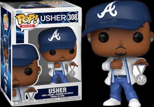 Funko Pop! Rocks: Usher (Yeah!) Figure #308