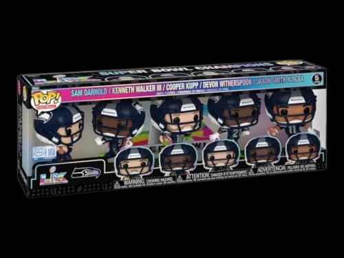Funko Pop! Football Seattle Seahawks Super Bowl LX Champions 5-Pack Figures
