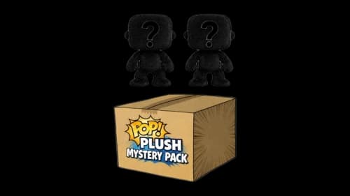 Funko Pop! Set of 2 Surprise Mystery Soft Funko Pop! Plush Randomly Selected Single Blind Box Black