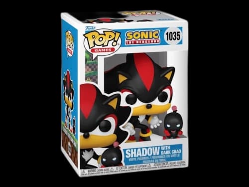 Funko Pop! Games Sonic The Hedgehog Shadow with Dark Chao Figure #1035