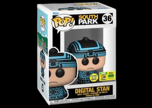 Funko Pop! South Park Digital Stan GITD 2022 SDCC Exclusive Figure #36