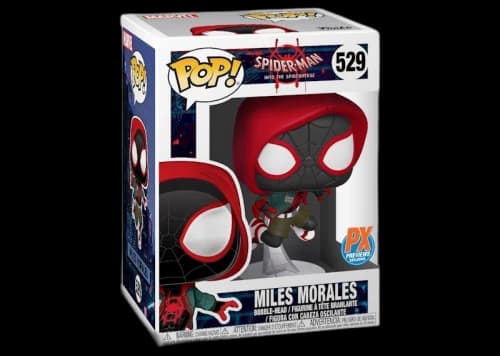 Funko Pop! Spider-Man Into The Spider-Verse Miles Morales PX Previews Exclusive Figure #529