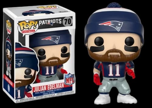 Funko Pop! Sports Football Patriots Julian Edelman (Patriots Home) Figure #70