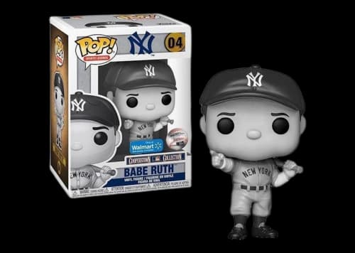 Funko Pop! Sports Legends New York Yankees Babe Ruth (Black/White) Walmart Exclusive Figure #04