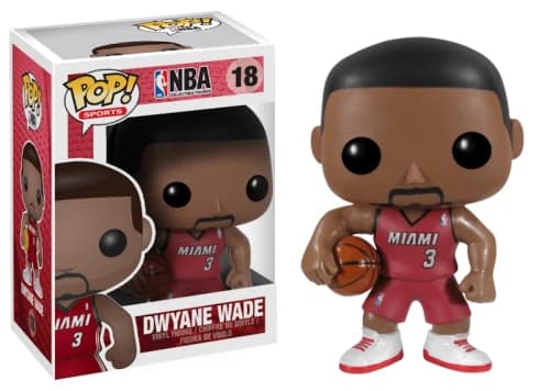 Funko Pop! Sports NBA Dwyane Wade Figure #18
