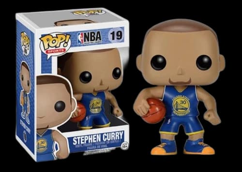 Funko Pop! Sports NBA Stephen Curry (Blue Jersey) Figure #19