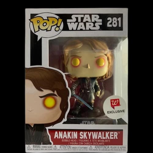 Funko Pop! Star Wars Anakin Skywalker Walgreens Exclusive Bobble-Head Figure #281