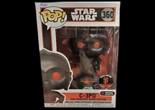 Funko Pop! Star Wars C-3P0 (San Francisco Giants Edition) Star Wars Day Exclusive Figure #360