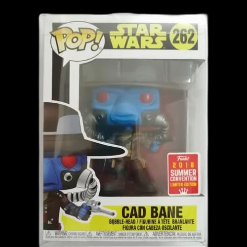 Funko Pop! Star Wars Cad Bane Summer Convention Bobble-Head Figure #262
