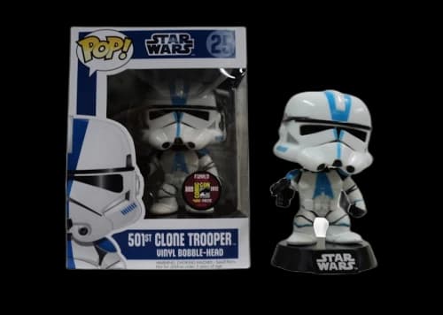 Funko Pop! Star Wars Clone Trooper (501st Clone Trooper) SDCC Figure 25