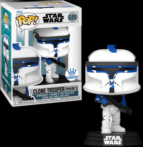 Funko POP! Star Wars: Clone Trooper Phase 1 #689
