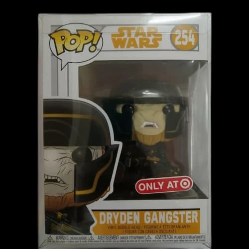 Funko Pop! Star Wars Dryden Gangster Target Exclusive Bobble-Head Figure #254