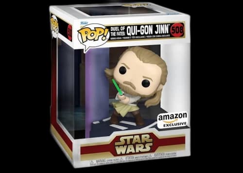 Funko Pop! Star Wars Duel Of The Fates: Qui-Gon Jinn Amazon Exclusive Figure #508