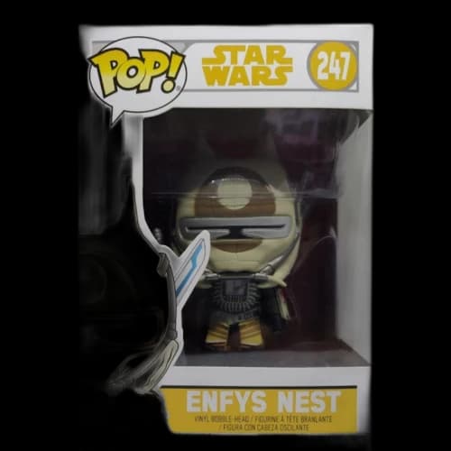 Funko Pop! Star Wars Enfys Nest Bobble-Head Figure #247
