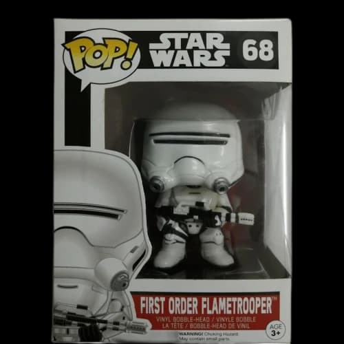 Funko Pop! Star Wars First Order Flametrooper Bobbe-Head Figure #68
