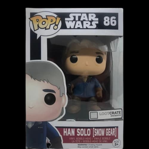 Funko Pop! Star Wars Han Solo (Snow Gear) Lootcrate Exclusive Figure #86