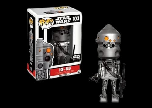 Funko Pop! Star Wars IG-88 Smuggler's Bounty Exclusive Bobble-Head #103