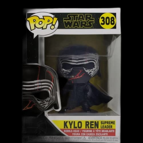 Funko Pop! Star Wars Kylo Ren Supreme Leader Bobble-Head Figure #308