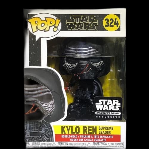 Funko Pop! Star Wars Kylo Ren Supreme Leader Smugglers Bounty Exclusive Bobble-Head Figure #324