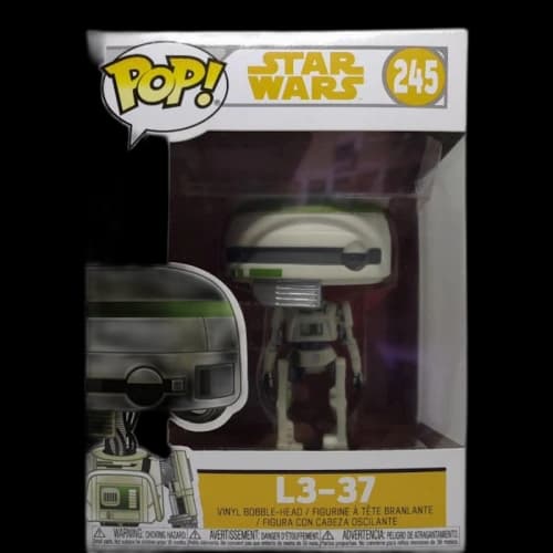 Funko Pop! Star Wars L3-37 Bobble-Head Figure #245