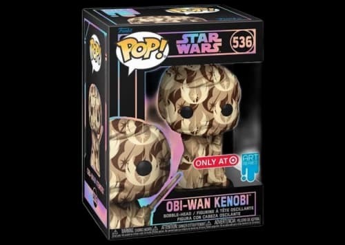 Funko Pop! Star Wars Obi-Wan Kenobi Art Series Target Exclusive Figure #536