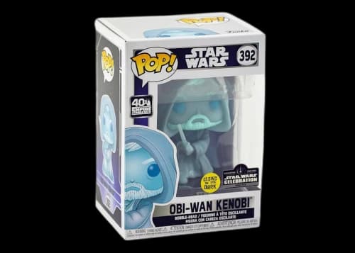 Funko Pop! Star Wars Obi-Wan Kenobi GITD 2020 Star Wars Celebration Exclusive Figure #392