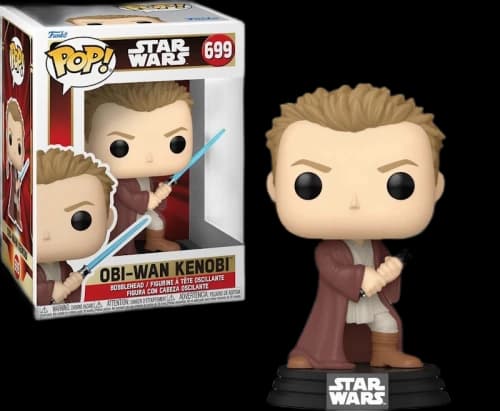 Funko Pop! Star Wars: Obi-Wan Kenobi (Phantom Menace) Figure #699