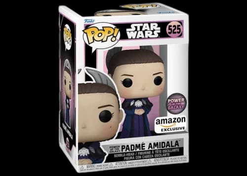 Funko Pop! Star Wars Power of the Galaxy: Padme Amidala Power of the Galaxy Amazon Exclusive Figure #525