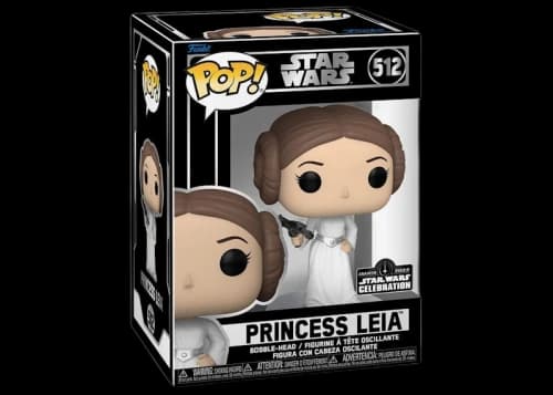 Funko Pop! Star Wars Princess Leia 2022 Star Wars Celebration Exclusive Figure #512