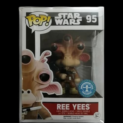 Funko Pop! Star Wars Ree Yees Underground Toys Exclusive Bobble-Head Figure #95