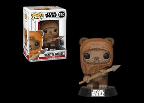 Funko Pop! Star Wars Return of the Jedi Wicket W. Warrick Figure #290