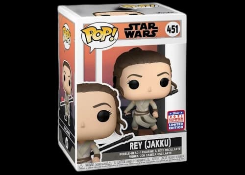 Funko Pop! Star Wars Rey (Jakku) 2021 Summer Convention Exclusive Figure #451