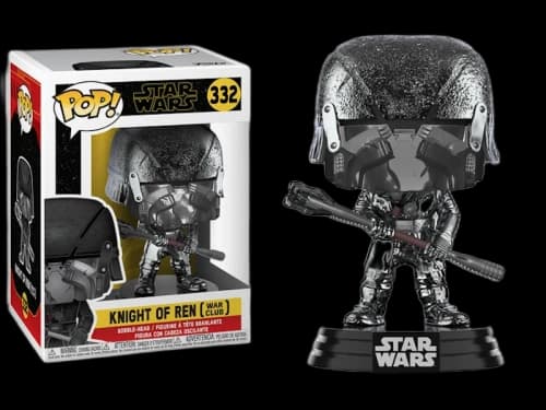 Funko Pop! Star Wars Rise of The Skywalker Knights of Ren Club Hematite Chrome Figure #332