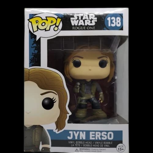Funko Pop! Star Wars Rogue One Jyn Erso Bobble-Head Figure #138