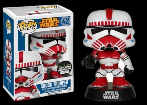 Funko Pop! Star Wars Shock Trooper Star Wars Celebration Exclusive Bobble-Head Figure #42