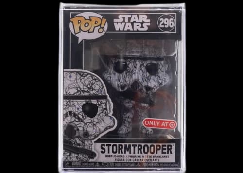 Funko Pop! Star Wars x Futura Stromtrooper Target Exclusive Bobble-Head Figure #296