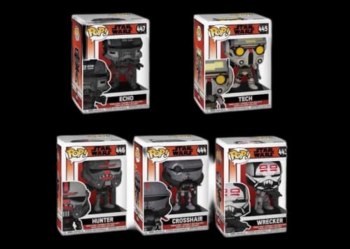 Funko Pop! Star Wars The Bad Batch Complete Bundle Set Of 5