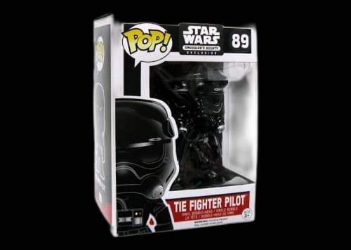Funko Pop! Star Wars The Force Awakens TIE Fighter Pilot Smuggler's Bounty Exclusive Bobble-Head #89
