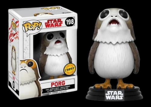 Funko Pop! Star Wars The Last Jedi Porg Mouth Open (Chase) Bobble-Head #198