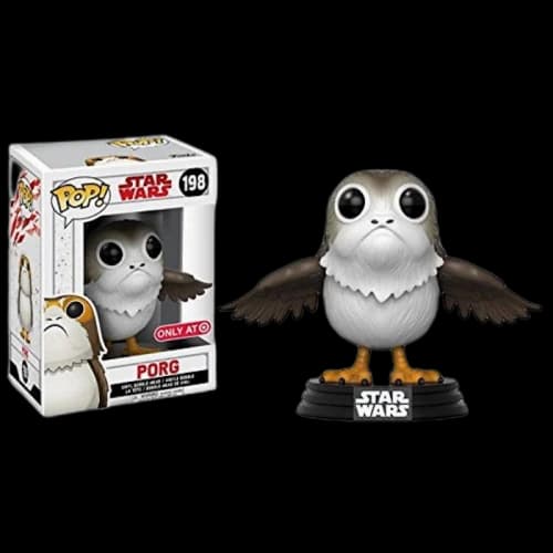 Funko Pop! Star Wars The Last Jedi Porg Open Wings Target Exclusive Bobble-Head #198