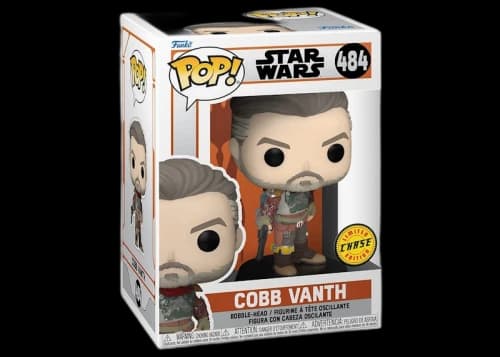 Funko Pop! Star Wars The Mandalorian Cobb Vanth Chase Exclusive Figure #484